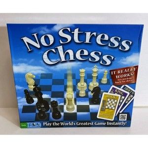 No Stress Chess Board Game - Sealed New In Box